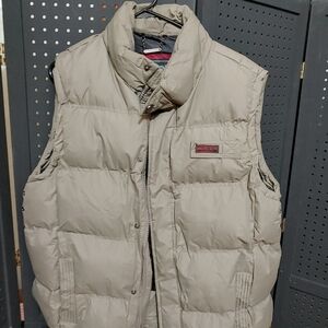 Men's Classic Beige Quilted Vest